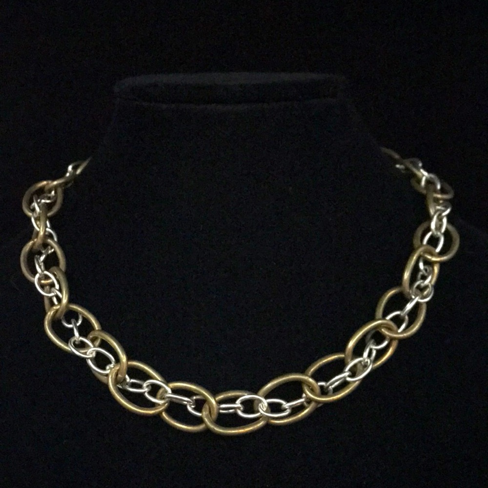 Interwoven Chain Necklace